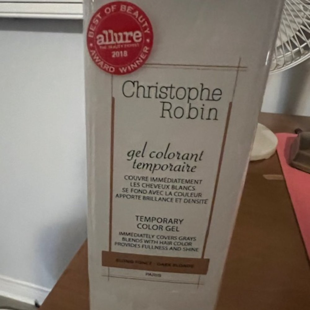 NWT Full-Size Christophe Gel Temporaire Color Gel Dark Blonde-Certif. by Allure